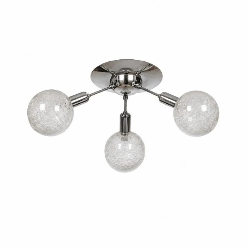 NG Lighting Πλαφονιέρα Οροφής Χειροποίητη Μεταλλική Χρώ